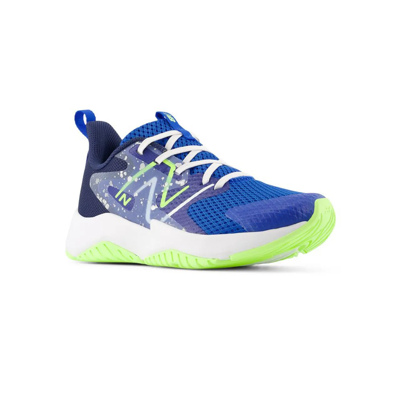 New Balance Big Kids Rave Run v2 - Team Royal / Blue Oasis / Bleached Lime Glo