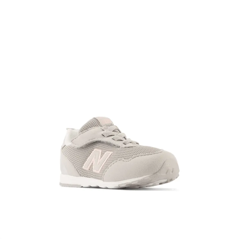 New Balance Infant 515 NEW-B Hook and Loop Shoe - NW515PNK (Wide)