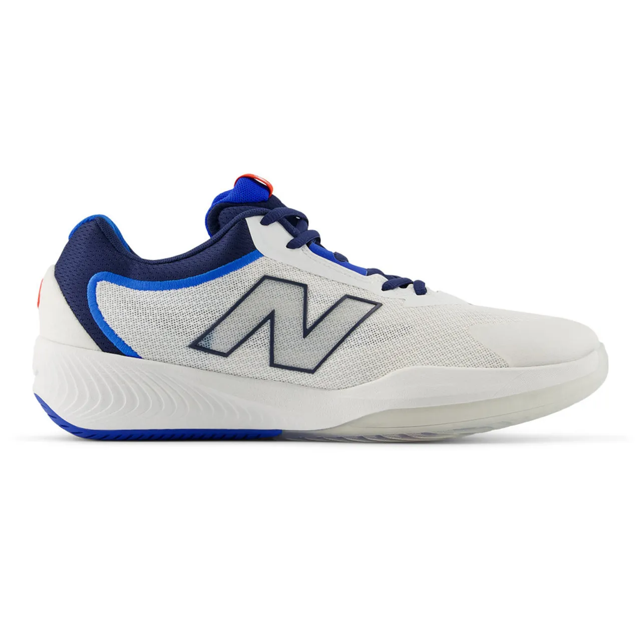 New Balance Men's FuelCell 996v6 Pickleball - White with Team Navy