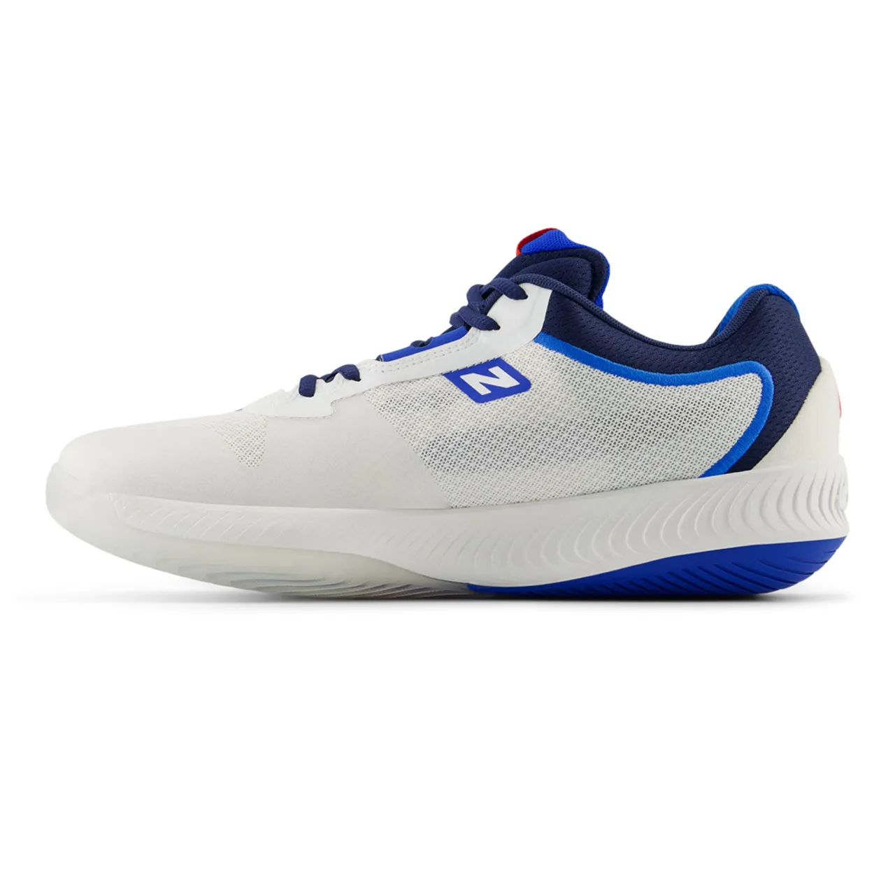 New Balance Men's FuelCell 996v6 Pickleball - White with Team Navy