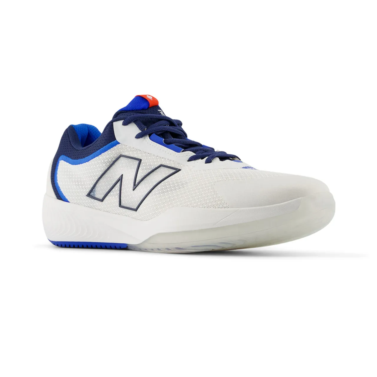 New Balance Men's FuelCell 996v6 Pickleball - White with Team Navy