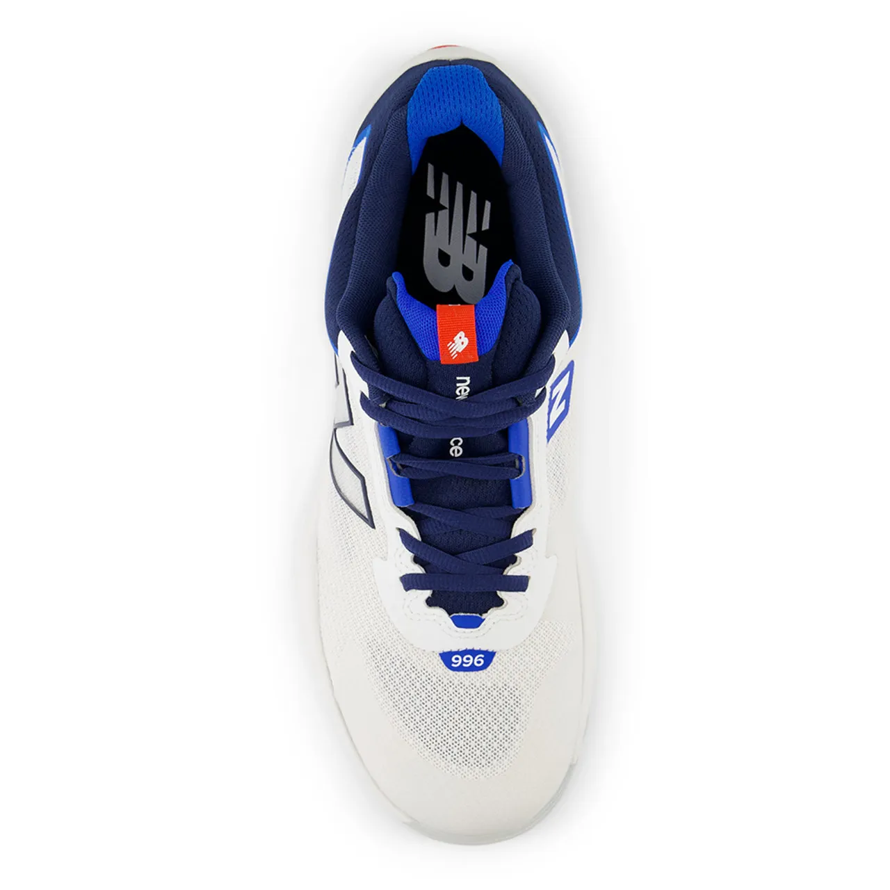 New Balance Men's FuelCell 996v6 Pickleball - White with Team Navy