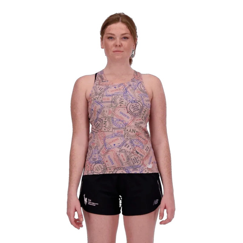 New Balance Women's Run For Life Printed Singlet