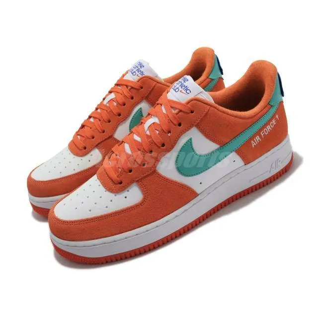 Nike Air Force 1 Low Athletic Club White Orange