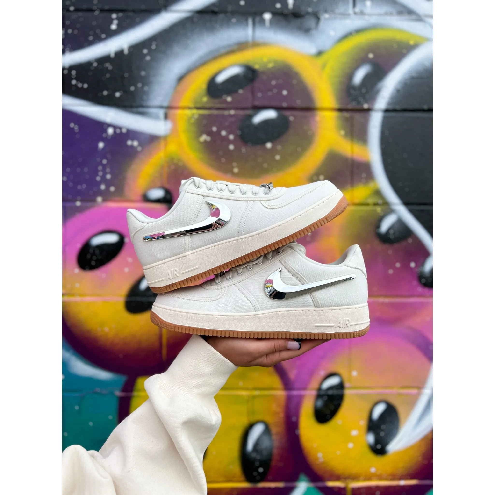 Nike Air Force 1 Low Travis Scott Sail