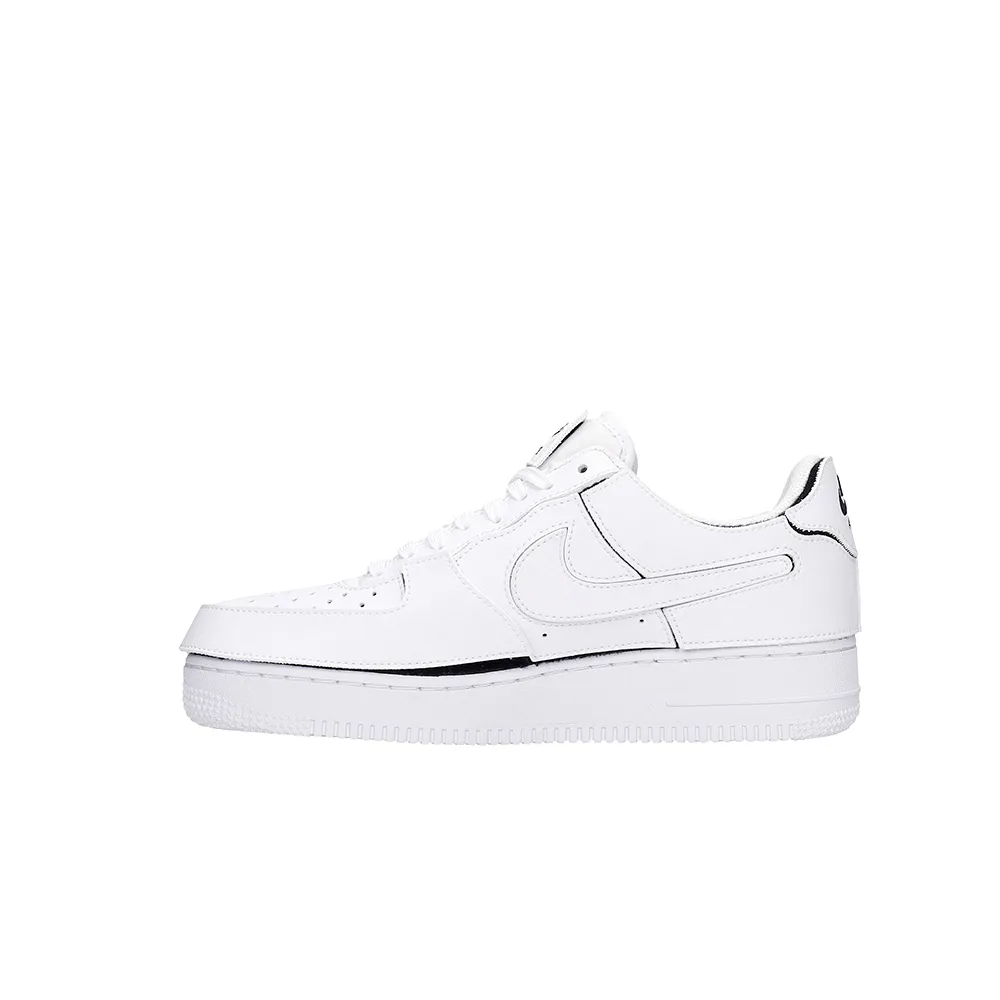 Nike Air Force 1/1 White / White-Black-Cosmic Clay CZ5093-100