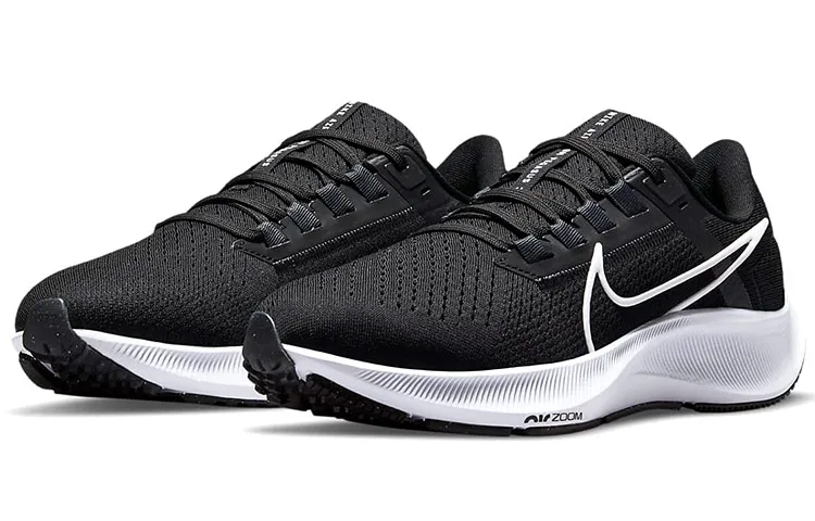 Nike Air Zoom Pegasus 38 Black White Women's