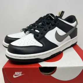 Nike Dunk Low GS White Black Metallic