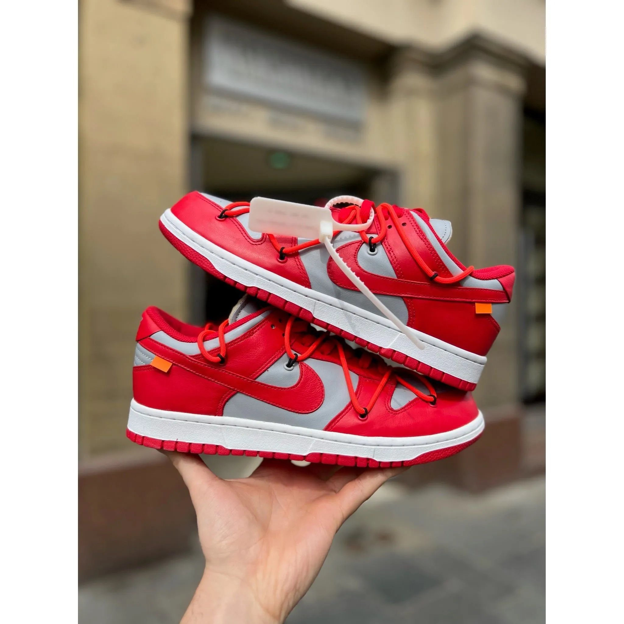 Nike Dunk Low Off-White - University Red