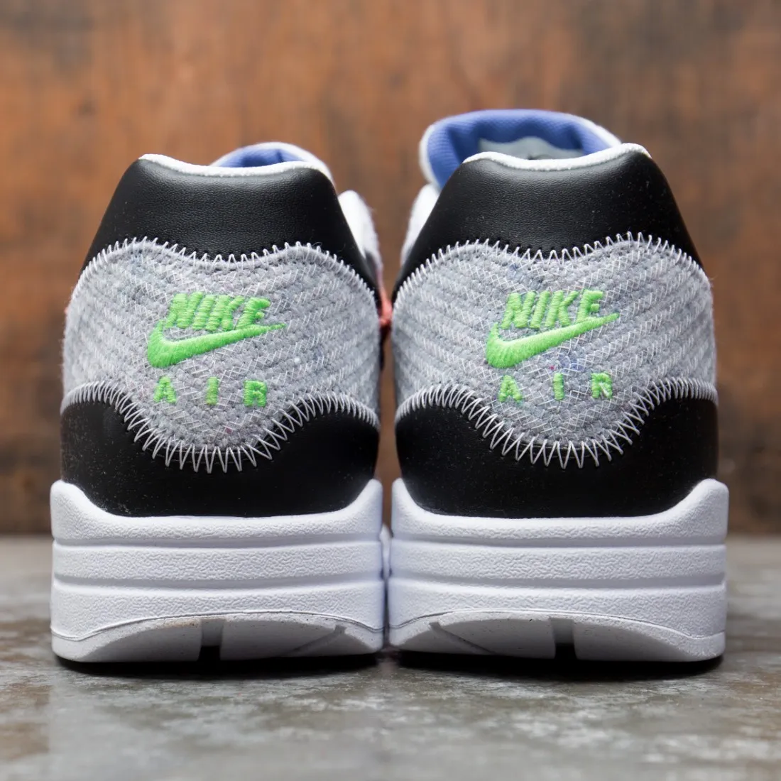 Nike Men Air Max 1 (white / game royal-black-electric green)