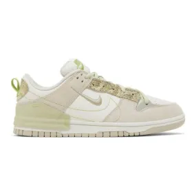 Nike Women's Dunk Low Disrupt 2 (Green Snake/ Phantom/ O...