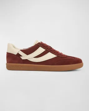 Oasis Mixed Leather Retro Sneakers