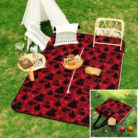 Off With Their Heads Zipper Picnic Mat