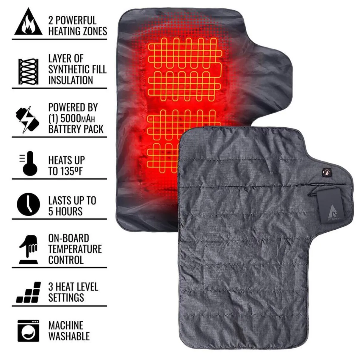 Open Box ActionHeat 7V Heated Sleeping Bag Pad