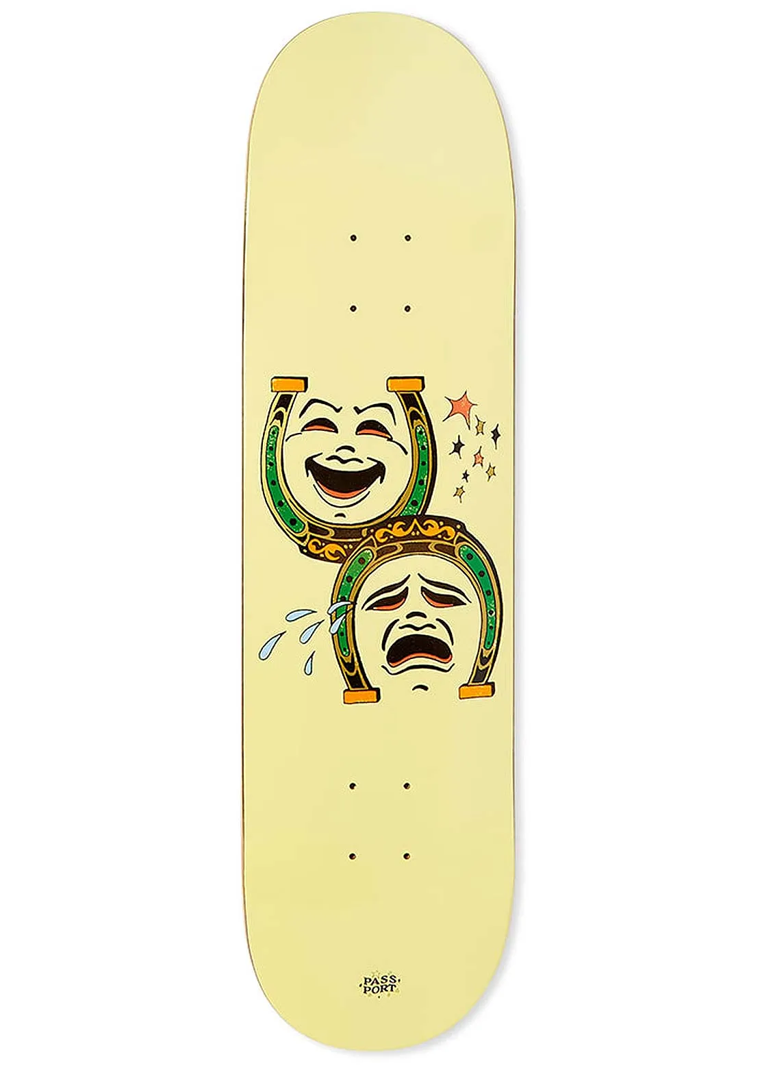 Pass-Port Dumb Luck Horseshoe Skateboard Deck