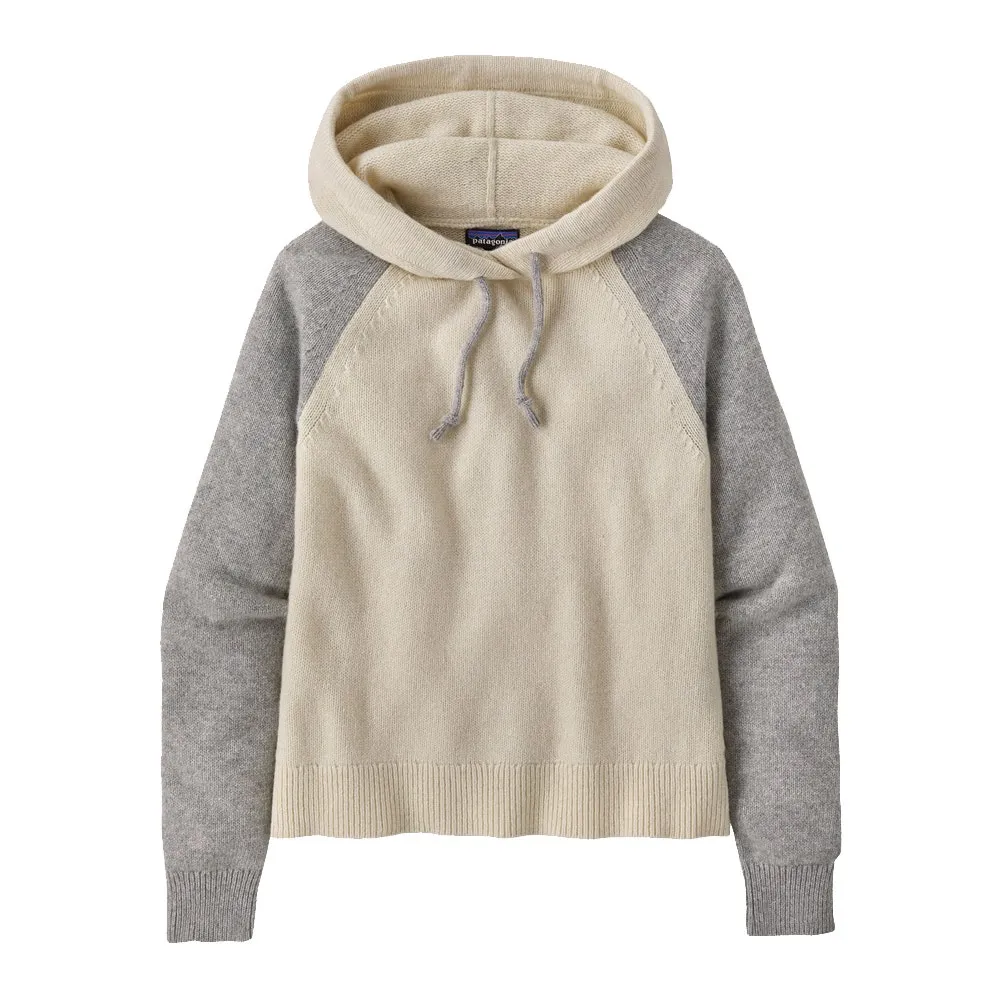 Patagonia Ladies Recycled Wool-Blend Hooded Pullover Jumper