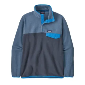 Patagonia Men's Lightweight Synchilla Snap-T Fleece Pullover Smolder Blue | Buy Patagonia Men's Lightweight Synchilla 