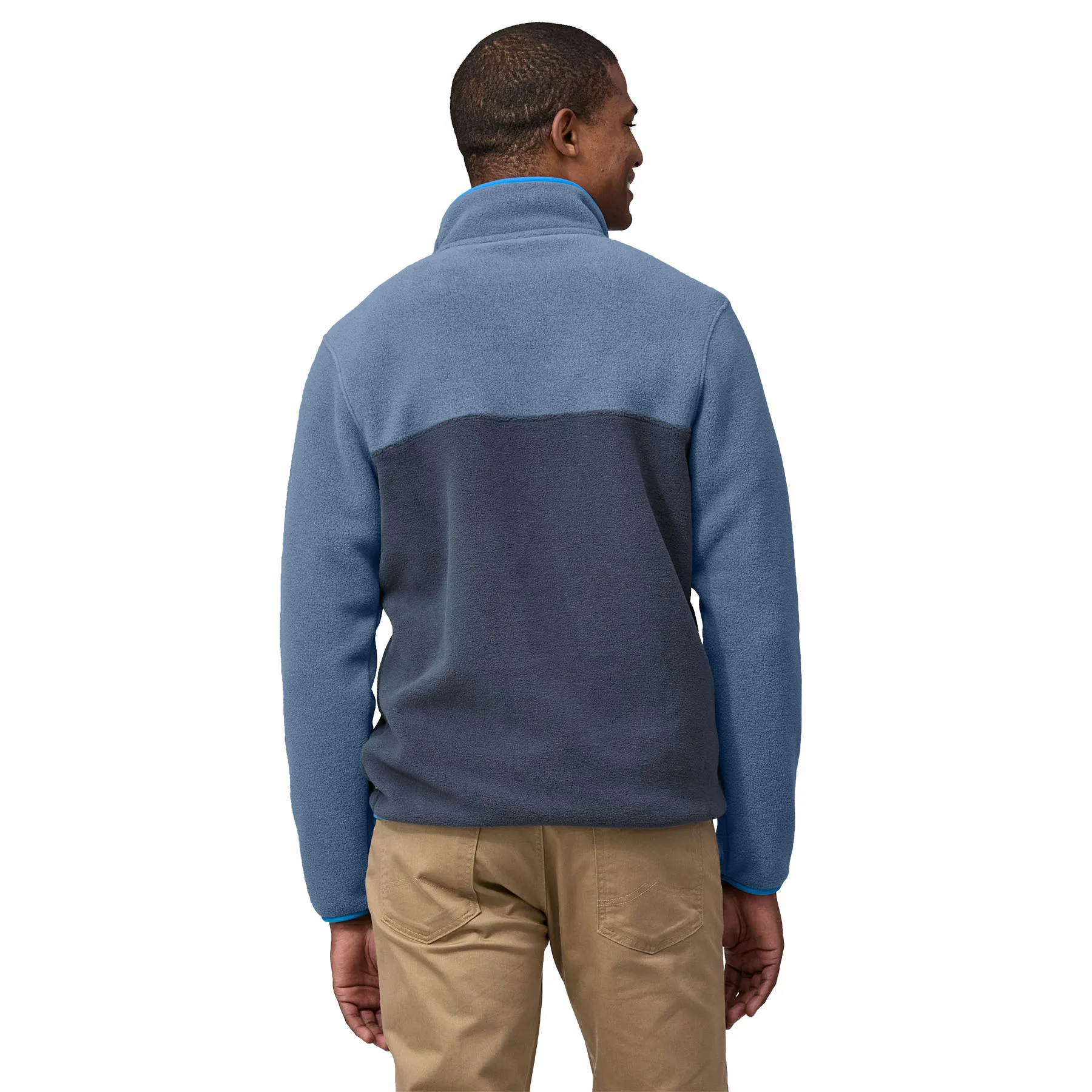 Patagonia Men's Lightweight Synchilla Snap-T Fleece Pullover Smolder Blue | Buy Patagonia Men's Lightweight Synchilla 