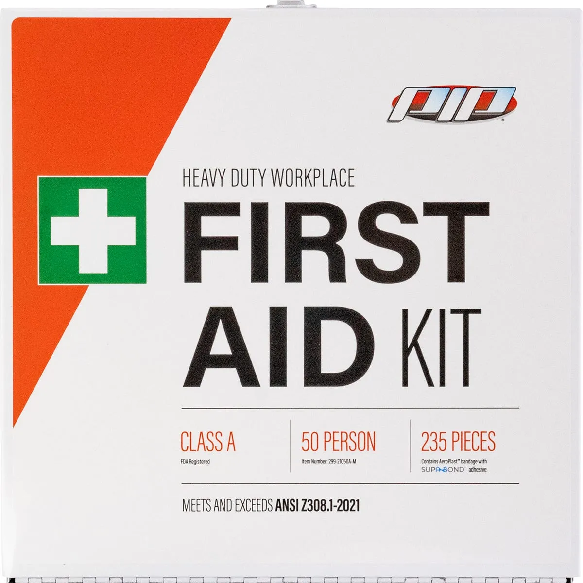 PIP Safety ANSI Class A Waterproof First Aid Kit - 50 Person 299-21050A-M