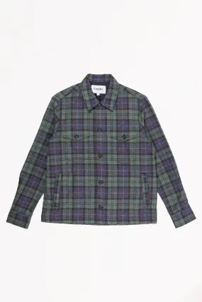 Plaid Military Jacket - Blackwatch