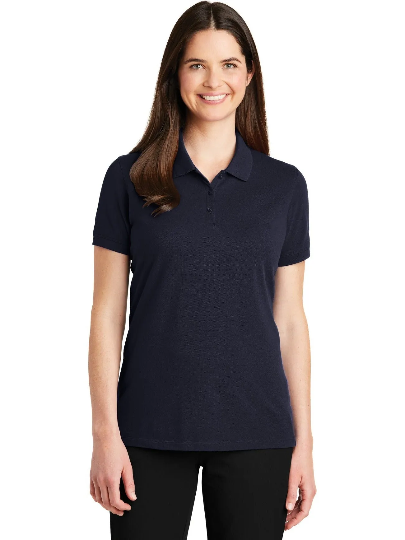 Port Authority Ladies EZCotton Pique Polo