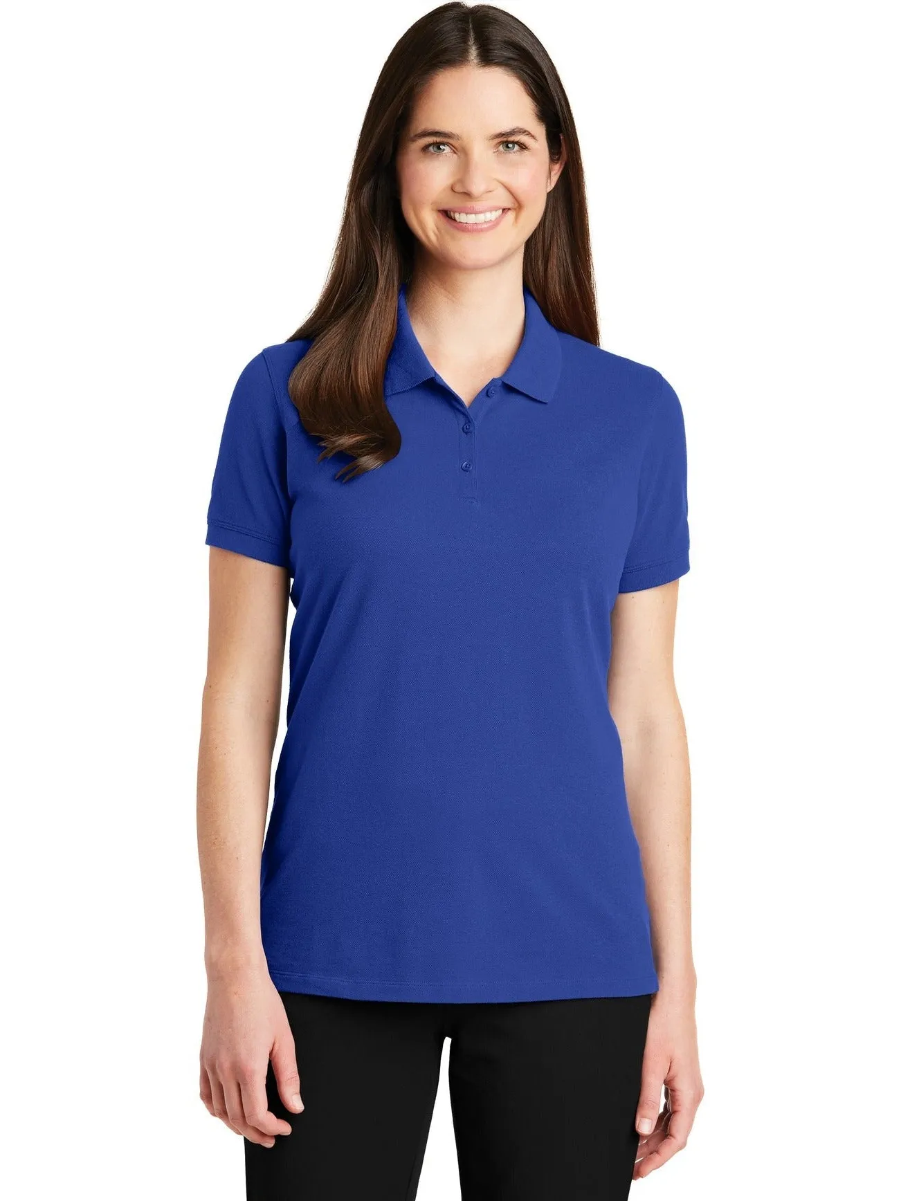 Port Authority Ladies EZCotton Pique Polo