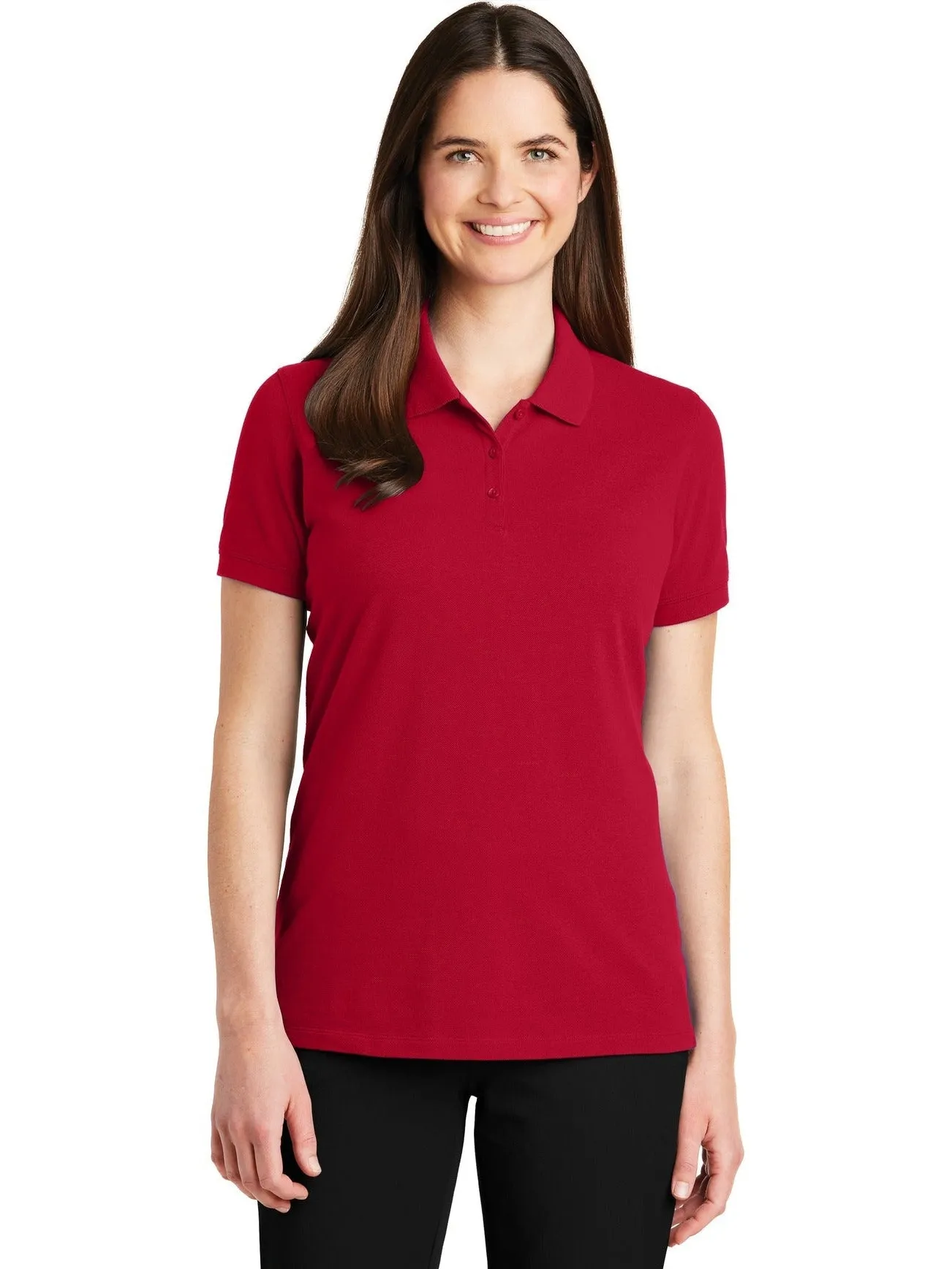 Port Authority Ladies EZCotton Pique Polo