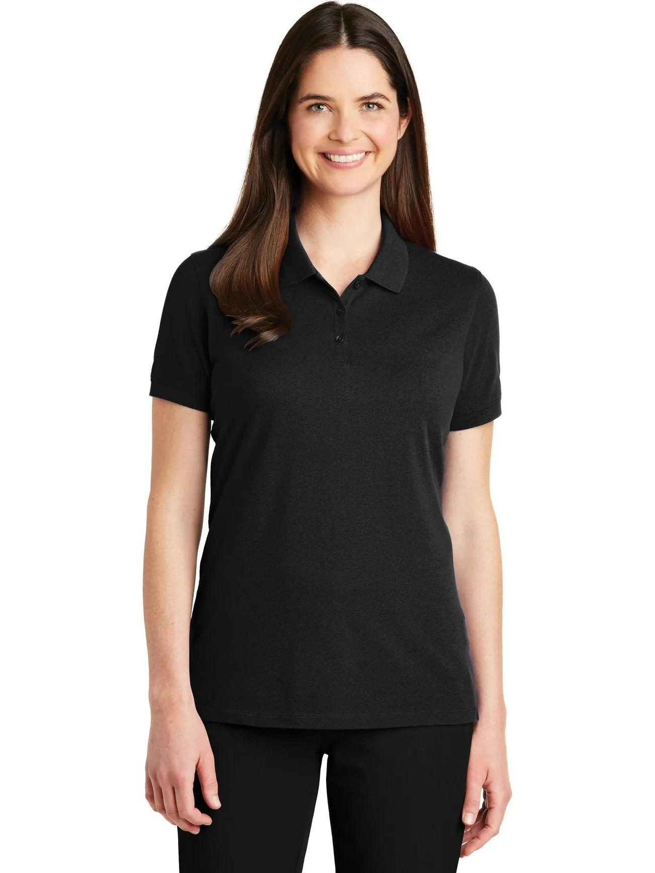 Port Authority Ladies EZCotton Pique Polo