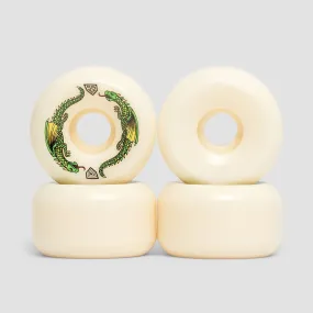 Powell Peralta Dragon Formula V5 93A Skateboard Wheels Off White 58x33mm