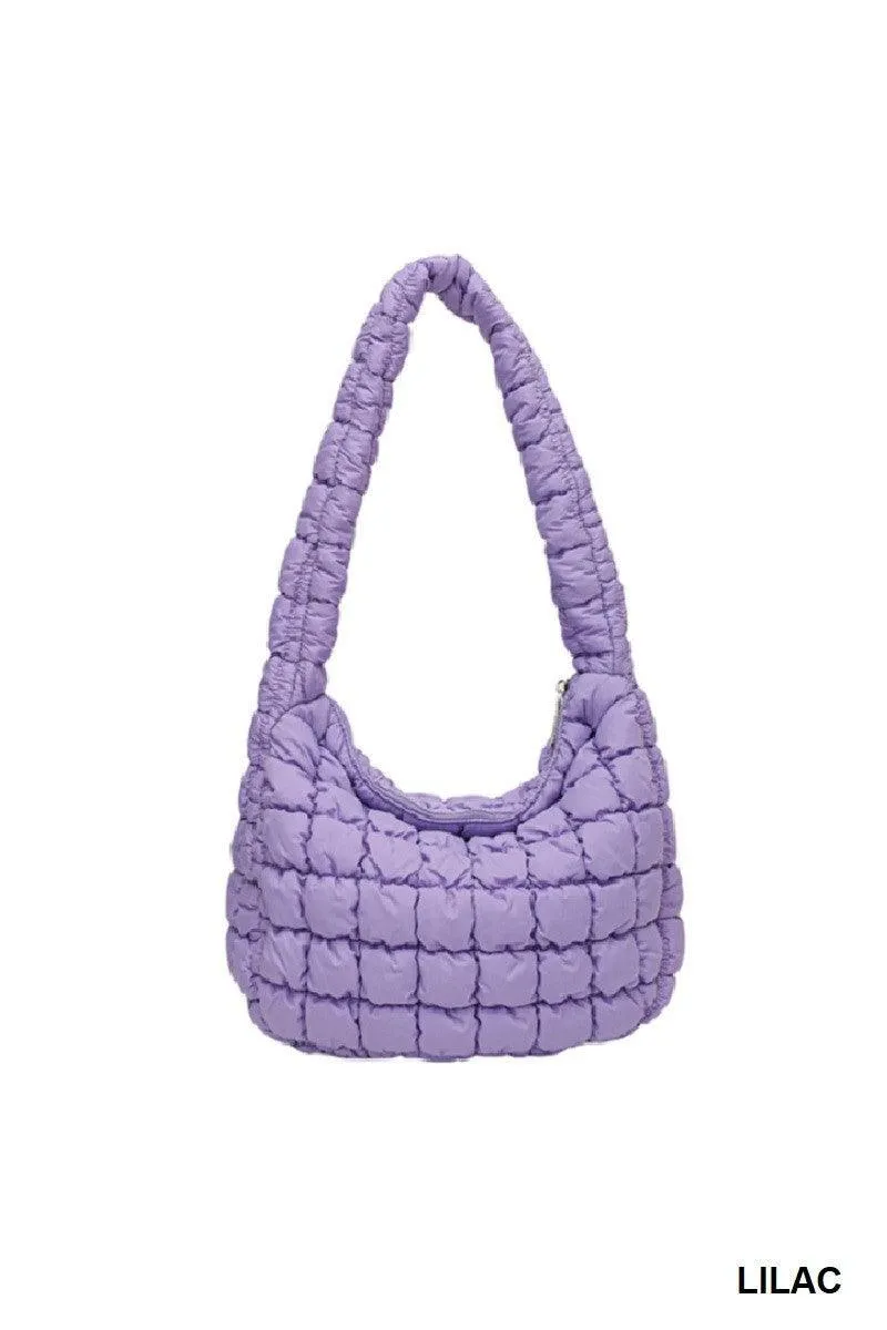 Puff Quilted Crossbody Shoulder Bag