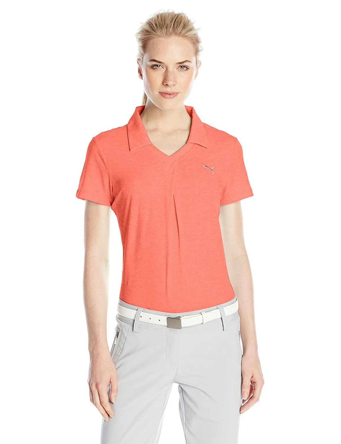 Puma Golf Women's Pleat Polo Shirt