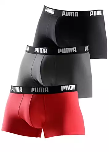 Puma Pack of 3 Boxers | Grattan