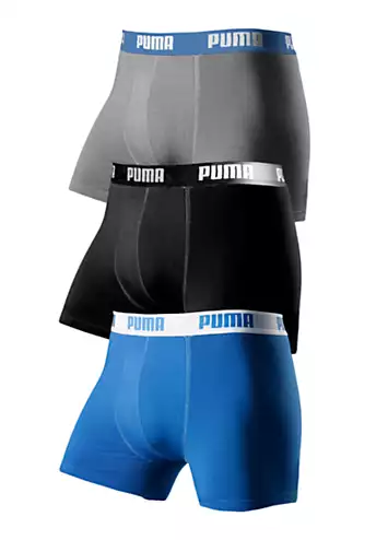 Puma Pack of 3 Boxers | Grattan