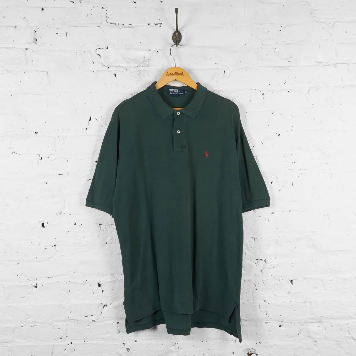 Ralph Lauren Polo Shirt - Green - XL