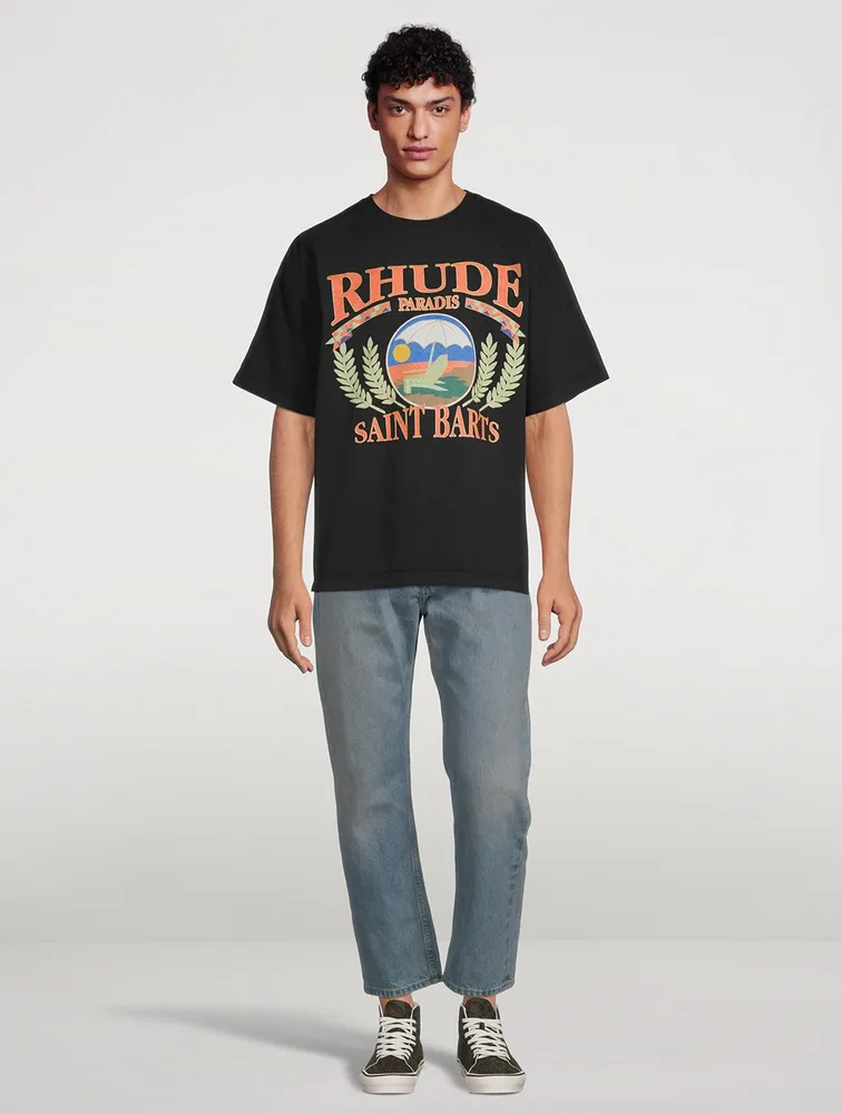 RHUDE Beach Chair Cotton T-Shirt