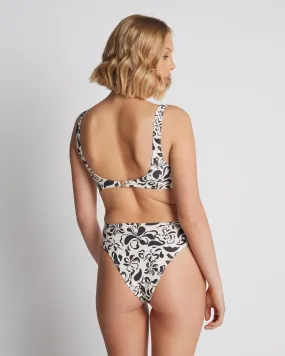 Rhythm Sundance Floral High Waisted Bikini Bottom