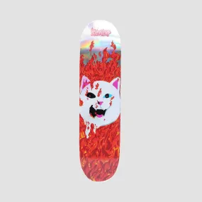 RIPNDIP Nerm In Heck Skateboard Deck Red - 8.5