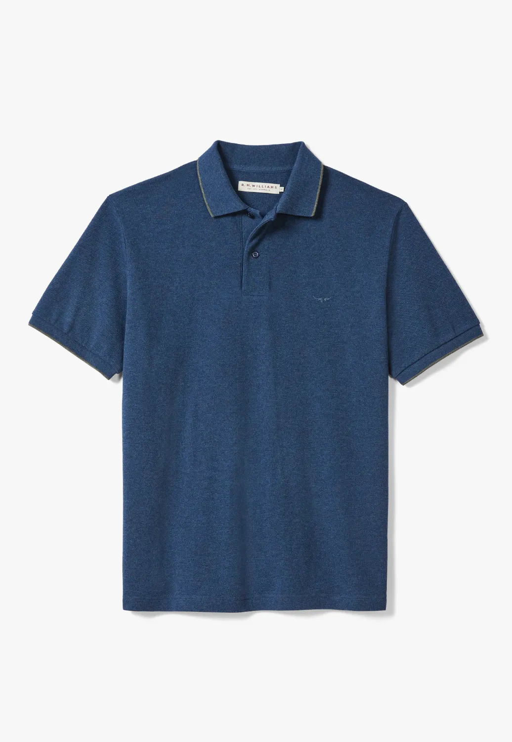 R.M. Williams Mens Percy Polo