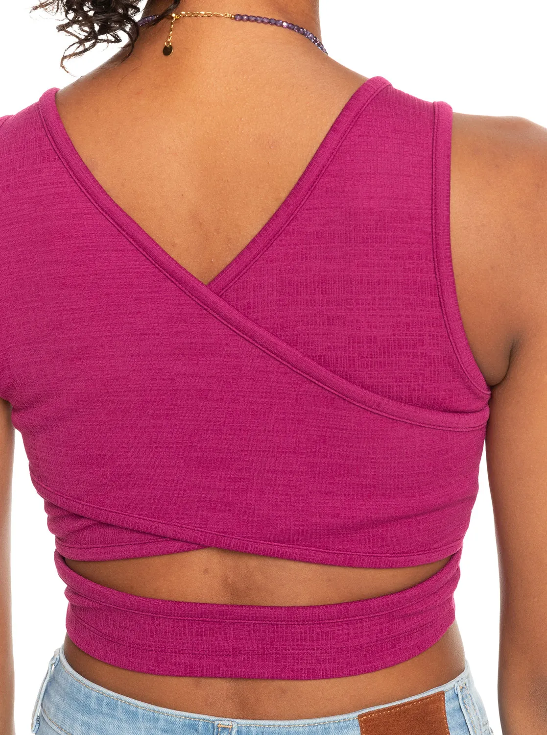 Roxy Good Keepsake Tank-Raspberry Radiance