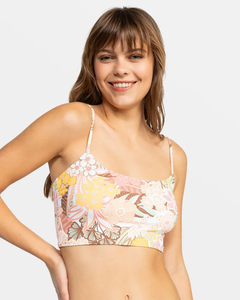 Roxy Playa Paradise Reversible Tank Bikini Top