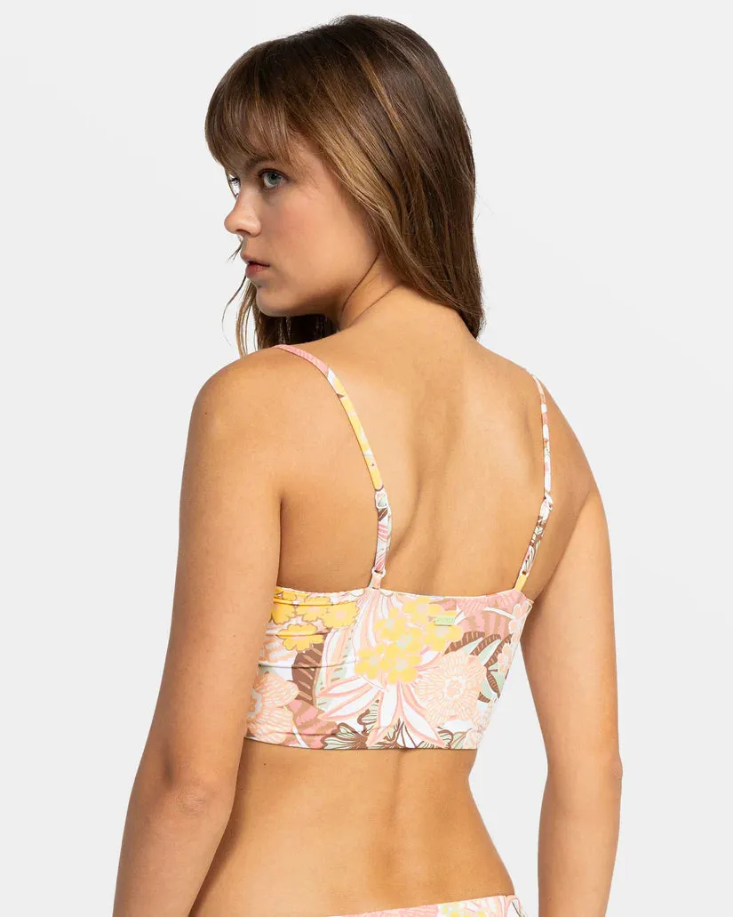 Roxy Playa Paradise Reversible Tank Bikini Top