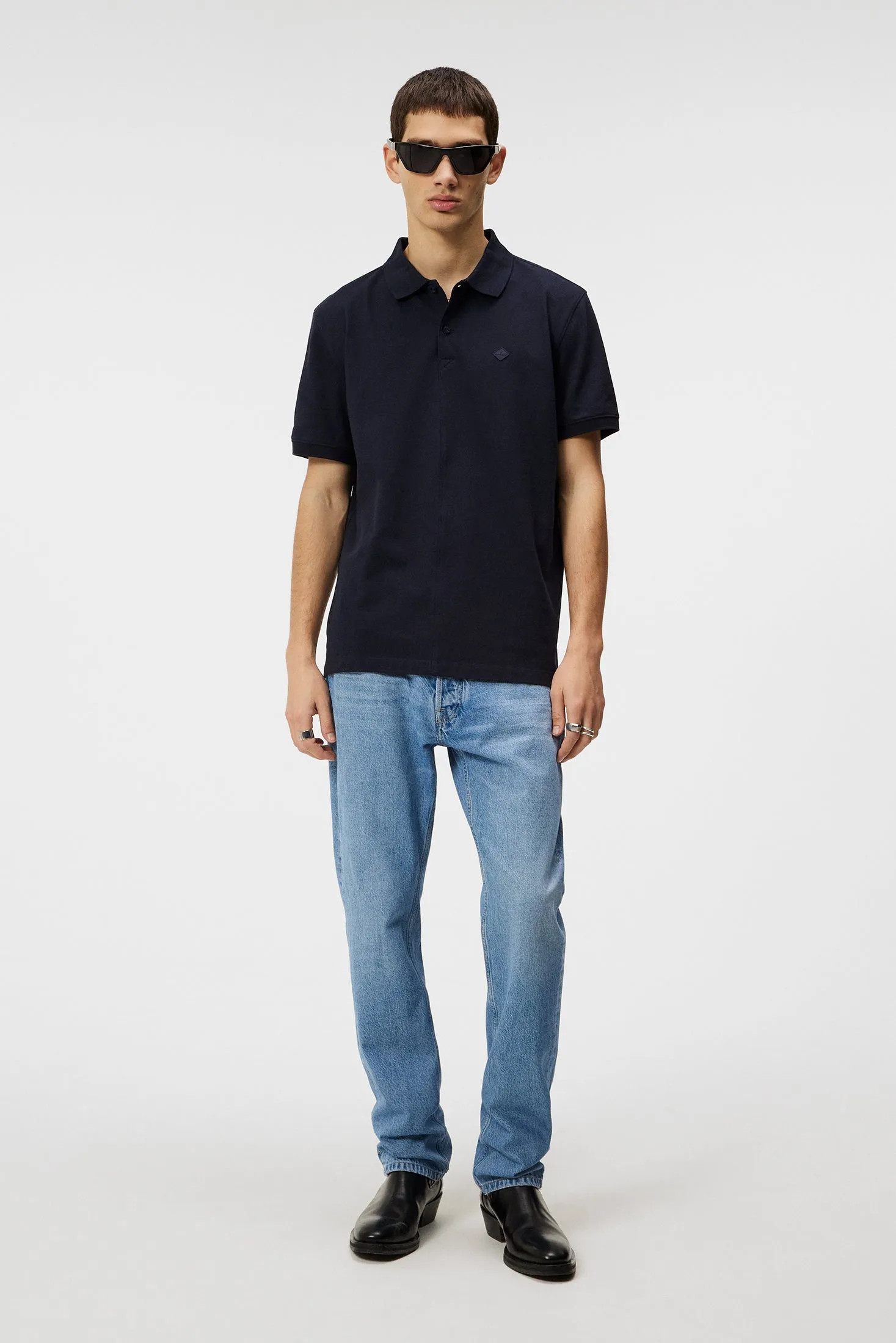 Rubi Slim Polo Shirt / JL Navy