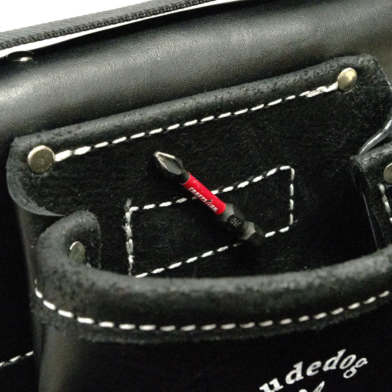 RudedogUSA Leather Fastener Bag #1252