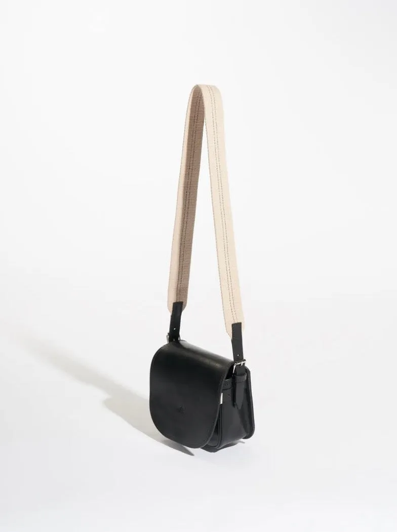 Sacs of Ashbourne   Bellerose Stella Bag - Black leather