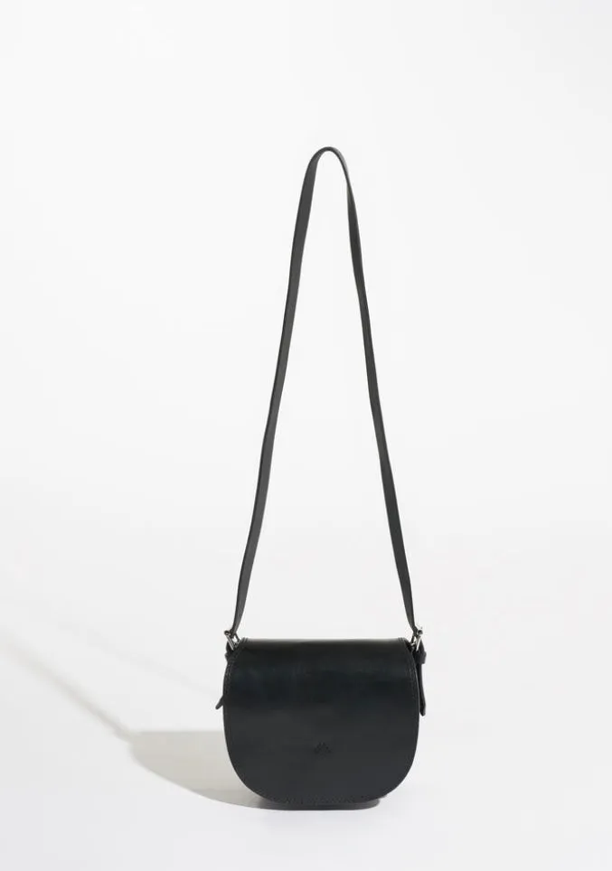 Sacs of Ashbourne   Bellerose Stella Bag - Black leather