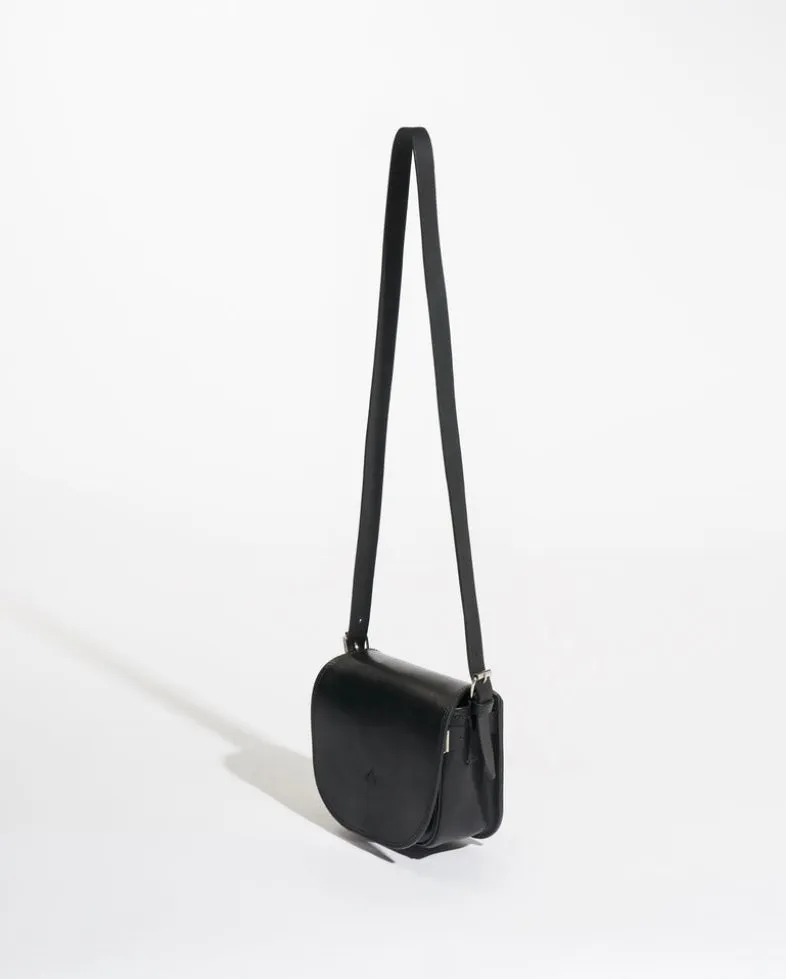 Sacs of Ashbourne   Bellerose Stella Bag - Black leather