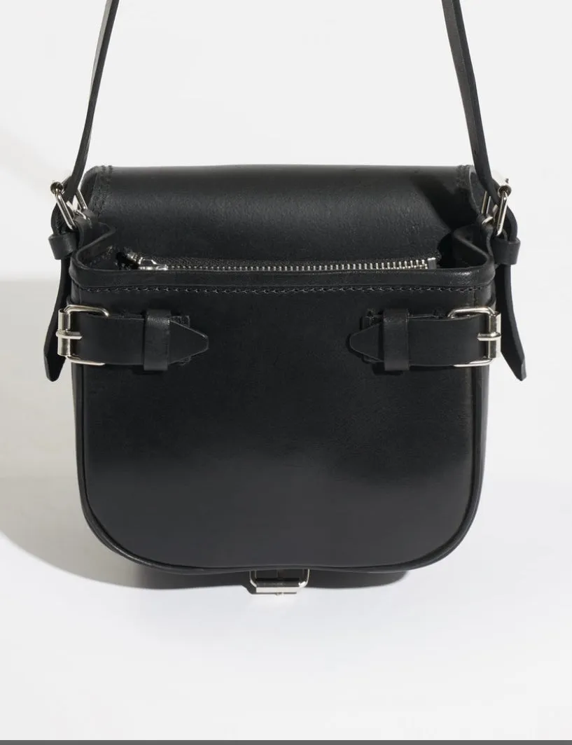 Sacs of Ashbourne   Bellerose Stella Bag - Black leather