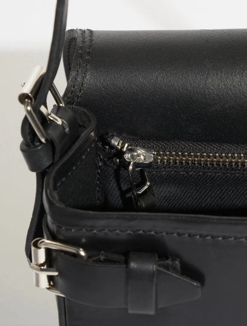 Sacs of Ashbourne   Bellerose Stella Bag - Black leather