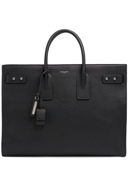 Saint Laurent   Logo slim leather bag 