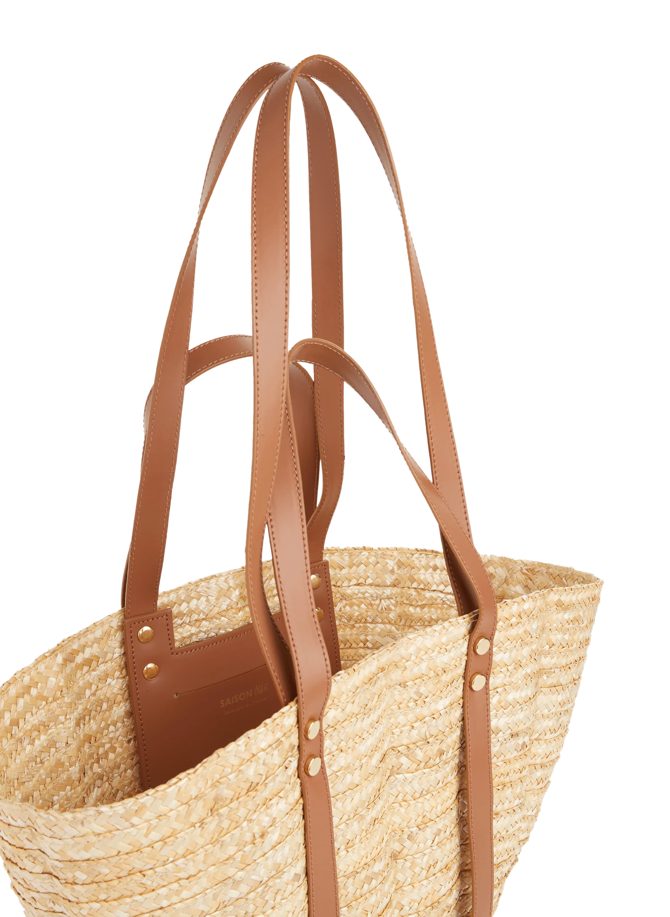 Saison 1865  Diana straw bag - Beige